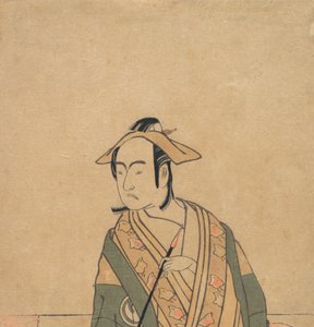 ساوامورا سوجورو الثالثة في دور سوجا نو جورو ، كاليفورنيا. 1779. بواسطة شونشو