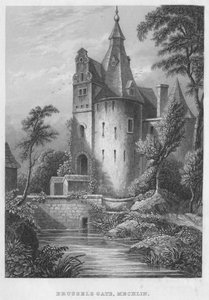 بوابة بروكسل ، ميكلين ، 1850