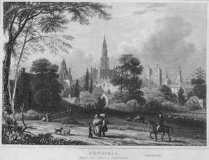 بروكسل ، بالقرب من Porte DAnderlecht ، 1850