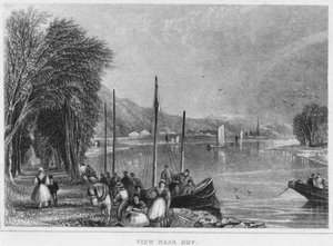 منظر بالقرب من هوي ، 1850