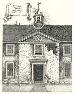 مستشفى سانت جون ، Heytesbury ، Wilts (نقش)