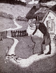 كان هناك رجل معوج ، من كتاب الأميرة ماري خوسيه للأطفال ، نشر عام 1916 بواسطة سيدني هربرت سيم