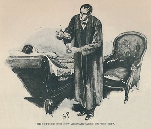 استقر معرفتنا الجديدة على الأريكة ، 1892 بواسطة سيدني باجيت