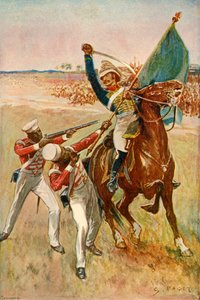 روبرتس يفوز بصليب فيكتوريا ، 1901. بواسطة سيدني باجيت