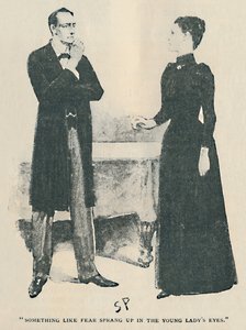 شيء مثل الخوف نشأ في عيون بيغ يونغ ، 1892 بواسطة سيدني باجيت