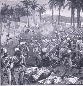 Storming Firket ، صورة توضيحية من Casells History of England ، 1900s بواسطة سيدني باجيت