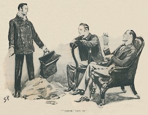 هناك ، سعيد هي ، 1892 بواسطة سيدني باجيت