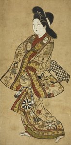 مشي جميل ، القرن السابع عشر بواسطة Sigimura Jihei