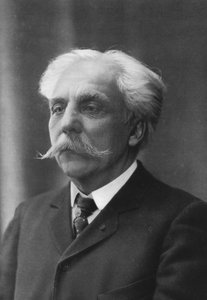 غابرييل فوري 1845-1924 ، مؤلف فرنسي ، عازف بيانو وعازف بيانو بواسطة سيلفستر