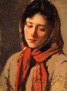 فتاة فلاحية (امرأة شريرة) ، لسيلفسترو ليغا (1826-1895) بواسطة سيلفسترو ليجا