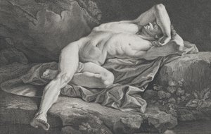 دراسة ذكر عارية ، 1762.