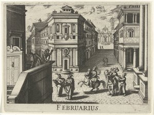 Februari Februarius (العنوان على الكائن) اثنا عشر شهرًا (عنوان السلسلة) بواسطة انطونيو تمبيستا