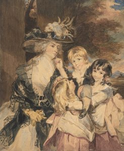 ليدي سميث وأطفالها ، 1800-1872.
