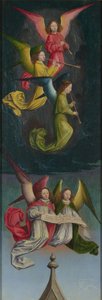جوقة الملائكة من St Bertin Altarpiece ، ca 1459
