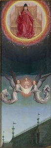 حملت روح القديس بيرتين إلى الله من القديس برتين Altarpiece ، حوالي 1459