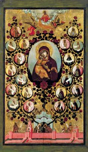 تأليه العذراء فلاديمير 1668.