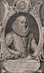 إدوارد سومرست ، إيرل فورسيستر الرابع ، كاتب إنجليزي ، c1618 1894 بواسطة سيمون دي باس