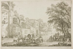 ماركت تاون بواسطة Simon de Vlieger