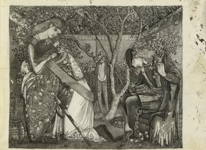 وداع الفارس ، 1858