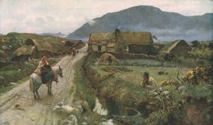 "Galway Gossips"، c1887، c1930.