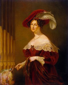 صورة للكونتيسة يليزافيتا كساوريفنا فورونتسوفا 1792-1880 ، 1832
