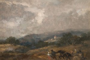 رسم المناظر الطبيعية ، 1877.