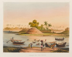 جزيرة على نهر السند