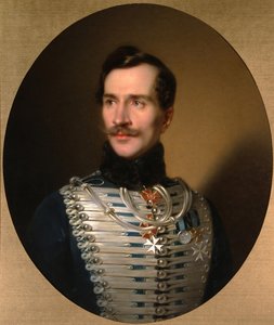 صورة للأمير ميخائيل فيودوروفيتش غوليتسين 1800-1873 ، أوائل أربعينيات القرن التاسع عشر