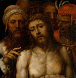 قدم المسيح للشعب Ecce Homo ، كاليفورنيا. 1540-49. بواسطة اللواط