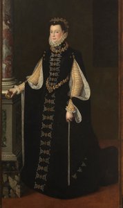 "صورة إليزابيث من فرنسا (1545-1568) أو إيزابيل دي فالوا ، ملكة إسبانيا" "- إليزابيث دي فالوا (1545-1568) ، ملكة إسبانيا بقلم أنغويسولا ، سوفونيسبا (حوالي 1532-1625) بواسطة سوفونيسبا أنجويسولا