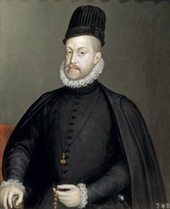 صورة فيليب الثاني 1527-1598 ، ملك إسبانيا والبرتغال ، 1565