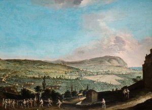 المناظر الطبيعية الإيطالية ، 1750-1800. بواسطة سولومان ديلان