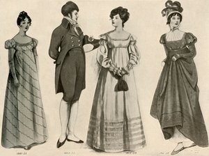 ملابس من 1800-1808 ، 1903 ، 1937. بواسطة صوفي بي ستيل