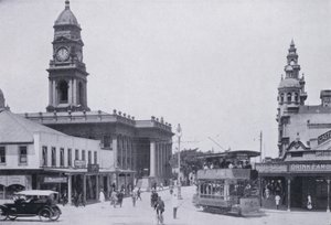 شارع غاردينر ، ديربان (صورة b / w) بواسطة مصور جنوب أفريقي