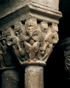 Capital of a column, from the Church of Santa Maria de l