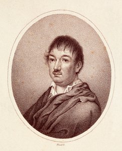 صورة لياندرو فرنانديز دي موراتين (1760-1828) ، كاتب إسباني. نقش القرن التاسع عشر. مكتبة مدريد الوطنية. بواسطة المدرسة الاسبانية