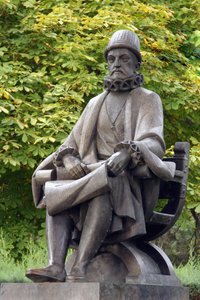 Statue of Felipe II (1527-98) (bronze) بواسطة المدرسة الاسبانية