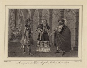 غزو هسبانيا بواسطة المدرسة الاسبانية