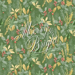 Merry amp; Bright، 2021 (قلم جرافيت ورقمي) بواسطة ستايسي هسو
