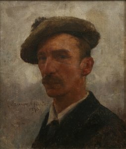 Self Portrait بواسطة ستانهوب الكسندر فوربس