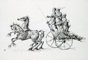 الموت في بروش ، c1850-1890 بواسطة ستانيسلاس لبين