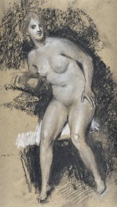 أنثى عارية أكاديمي (رسم)