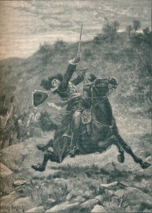 آخر تهمة لـ Viscount Dundee في معركة Killiecrankie ، اسكتلندا ، 1689 1905