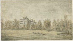قاعة هاغلي: رسم بالألوان المائية ، بدون تاريخ [1795]