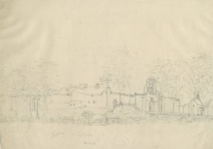 قلعة - قاعة روشال: الرسم بقلم الرصاص ، و [1762-1802] (رسم) بواسطة ستيبينج شو