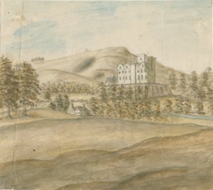 قلعة ستورتون: الرسم بالألوان المائية ، [1762-1798] بواسطة ستيبينج شو