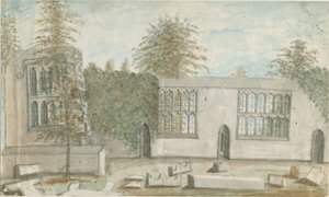 قاعة Tixall: الرسم بالألوان المائية ، بدون تاريخ [1762-1802]
