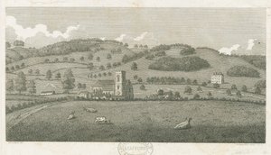 Wolseley - كنيسة Colwich و Oakedge House: نقش بواسطة ستيبينج شو