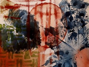 تجربة مع الأوراق - رقم 3 بواسطة Steegs-Art / Karin