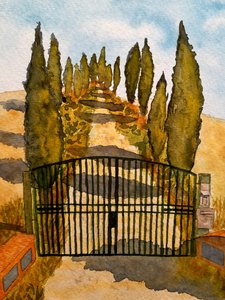 توسكانا - Asciano بواسطة Steegs-Art / Karin